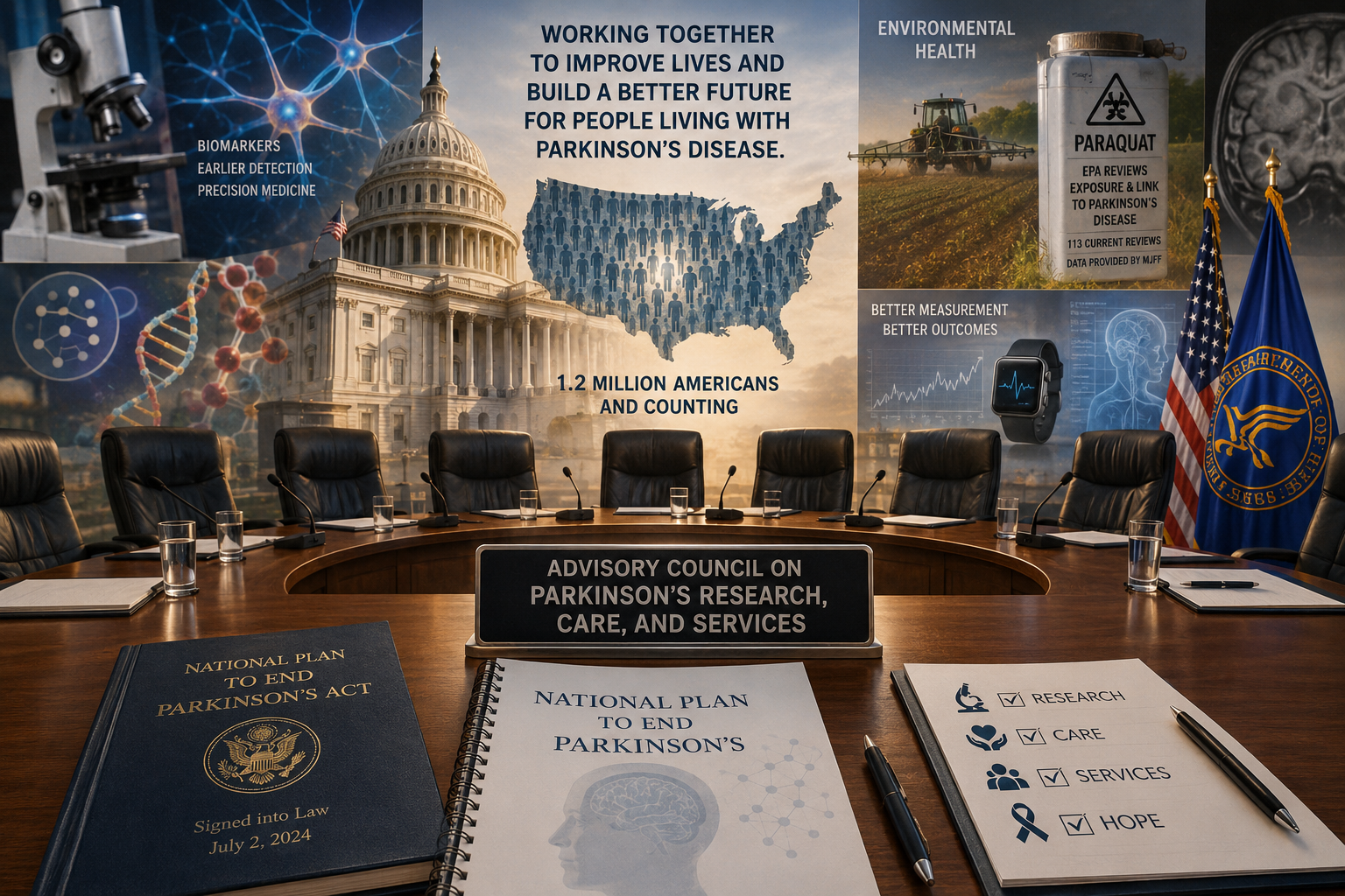 Advisory council on Parkinson's research meeting